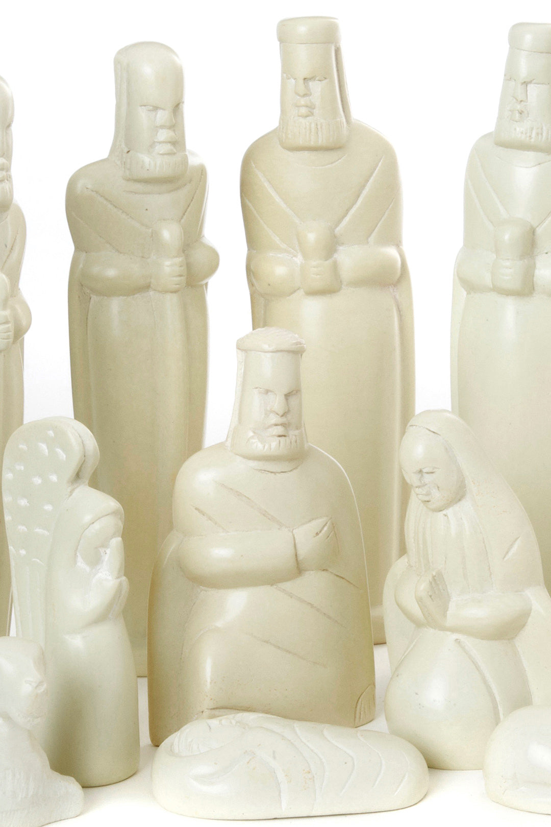 Natural Nativity Soapstone Sets