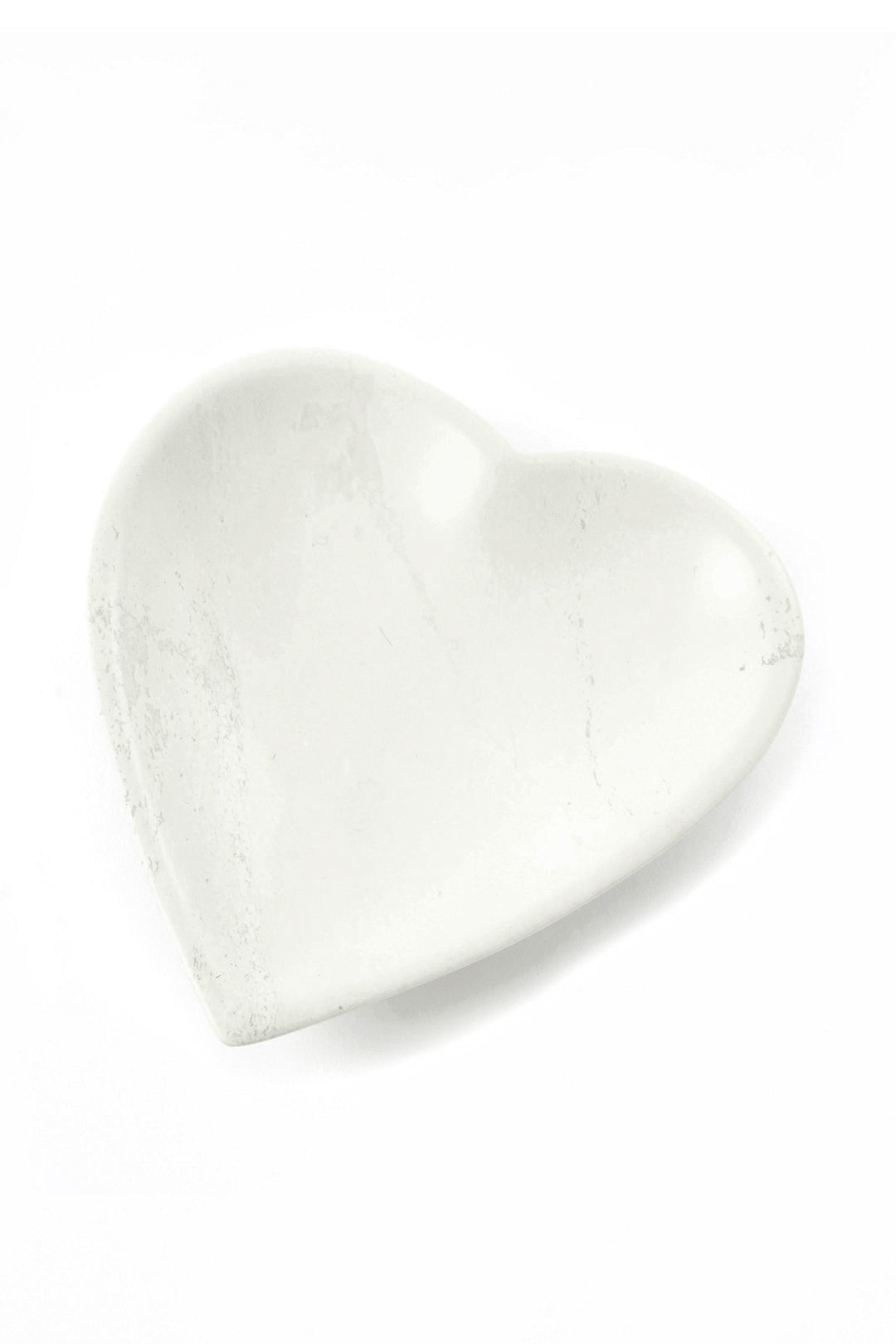 Natural Soapstone Heart Dish