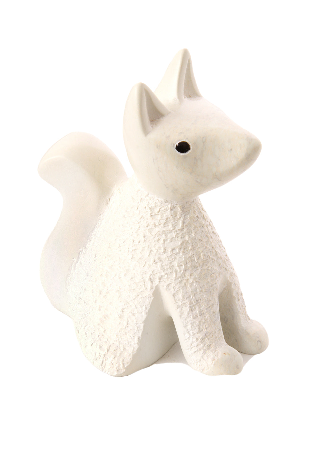 Natural Textured Soapstone Fox