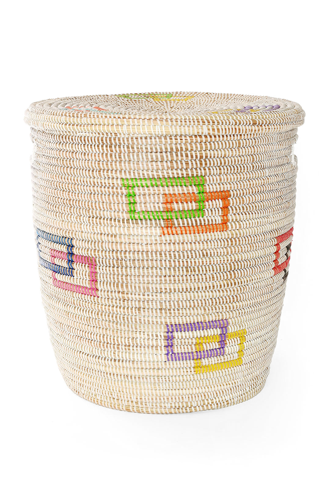 Colorful Perfect Match Flat Lid Storage Basket