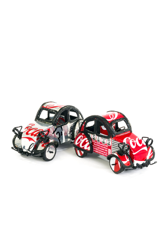 Upcycled Soda Can Car Sculptures from Senegal