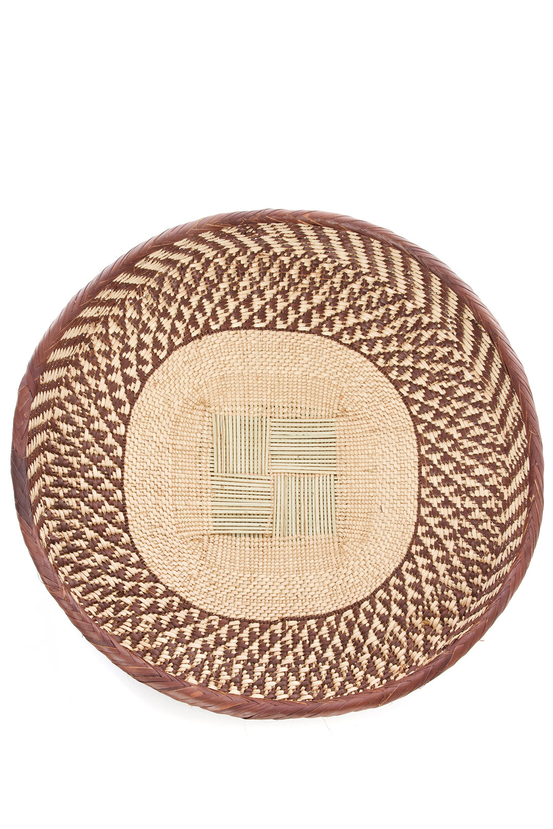 One-of-a-Kind 15" Bowl BaTonga Binga Basket