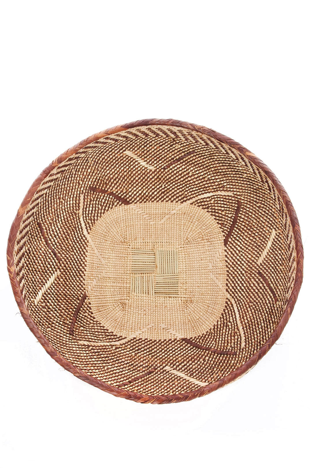 14" One-of-a-Kind Bowl BaTonga Binga Basket