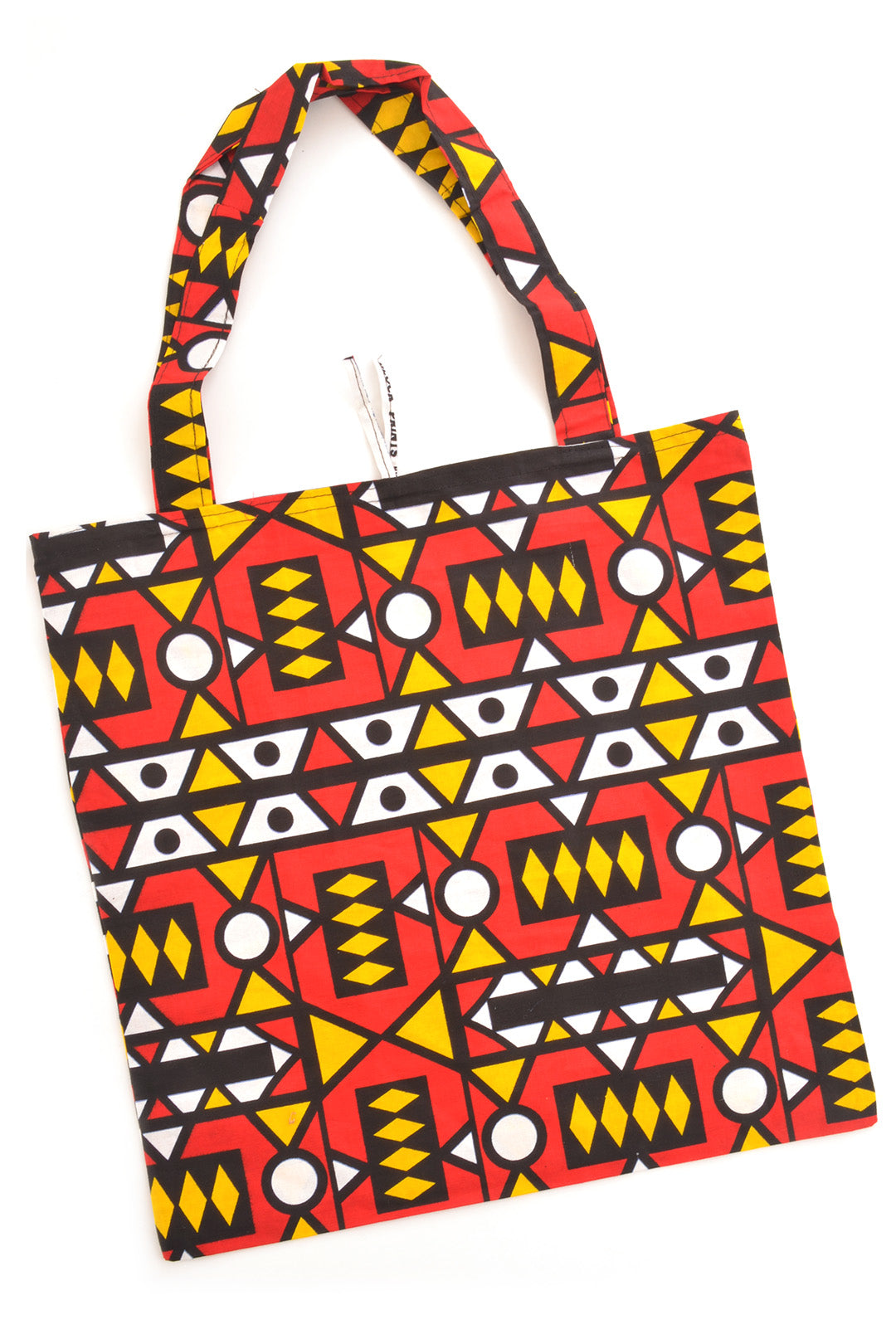 Wax Cloth Cotton Tote from Senegal