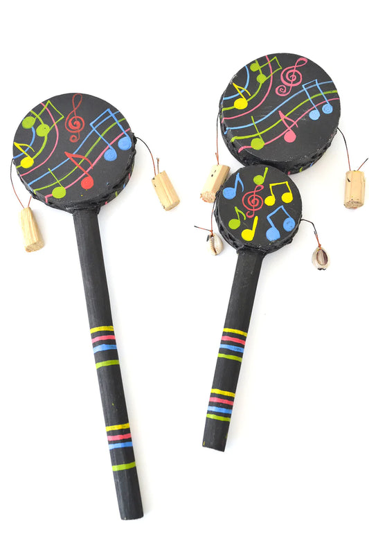 Single Rainbow Music Notes Spin Drum