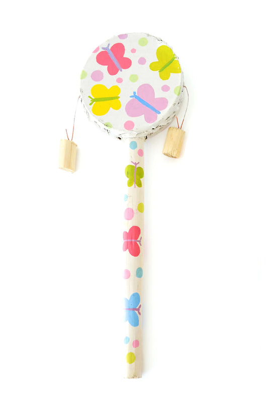 Colorful Butterfly Spin Drum
