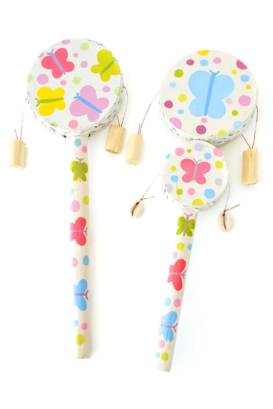 Colorful Butterfly Spin Drum