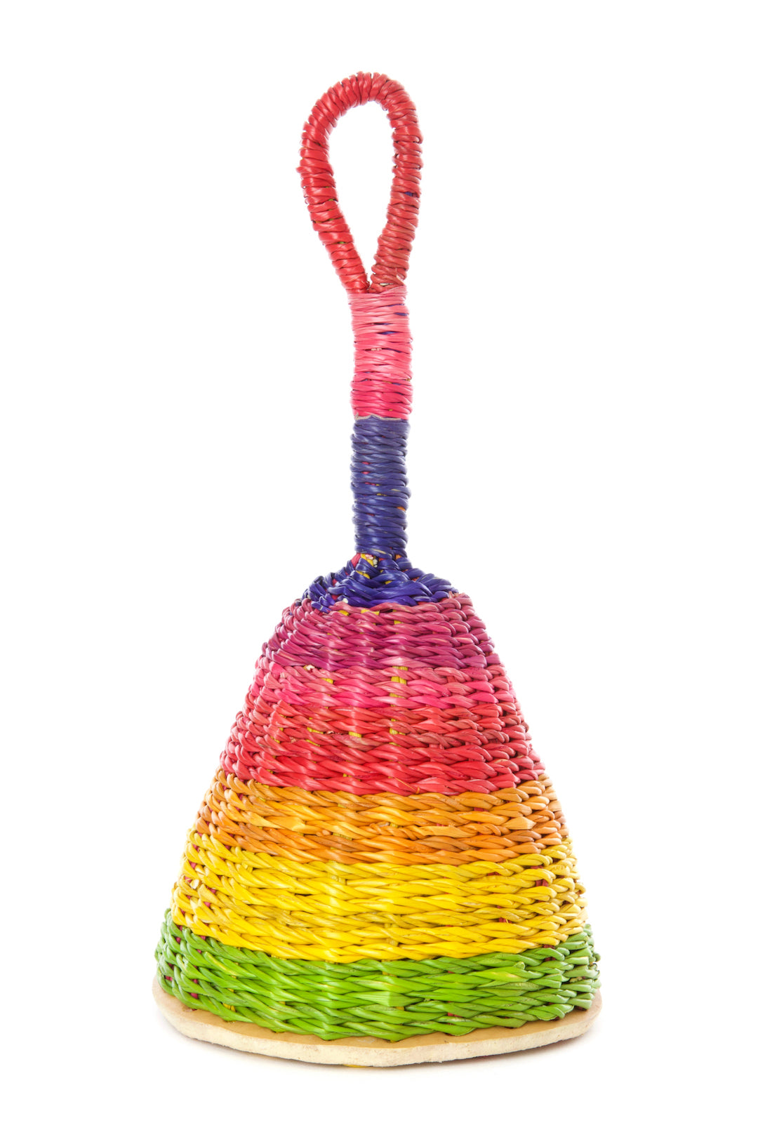 Rainbow Woven Rattle Shaker