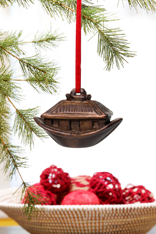 Noah's Ark Jacaranda Wood Ornament