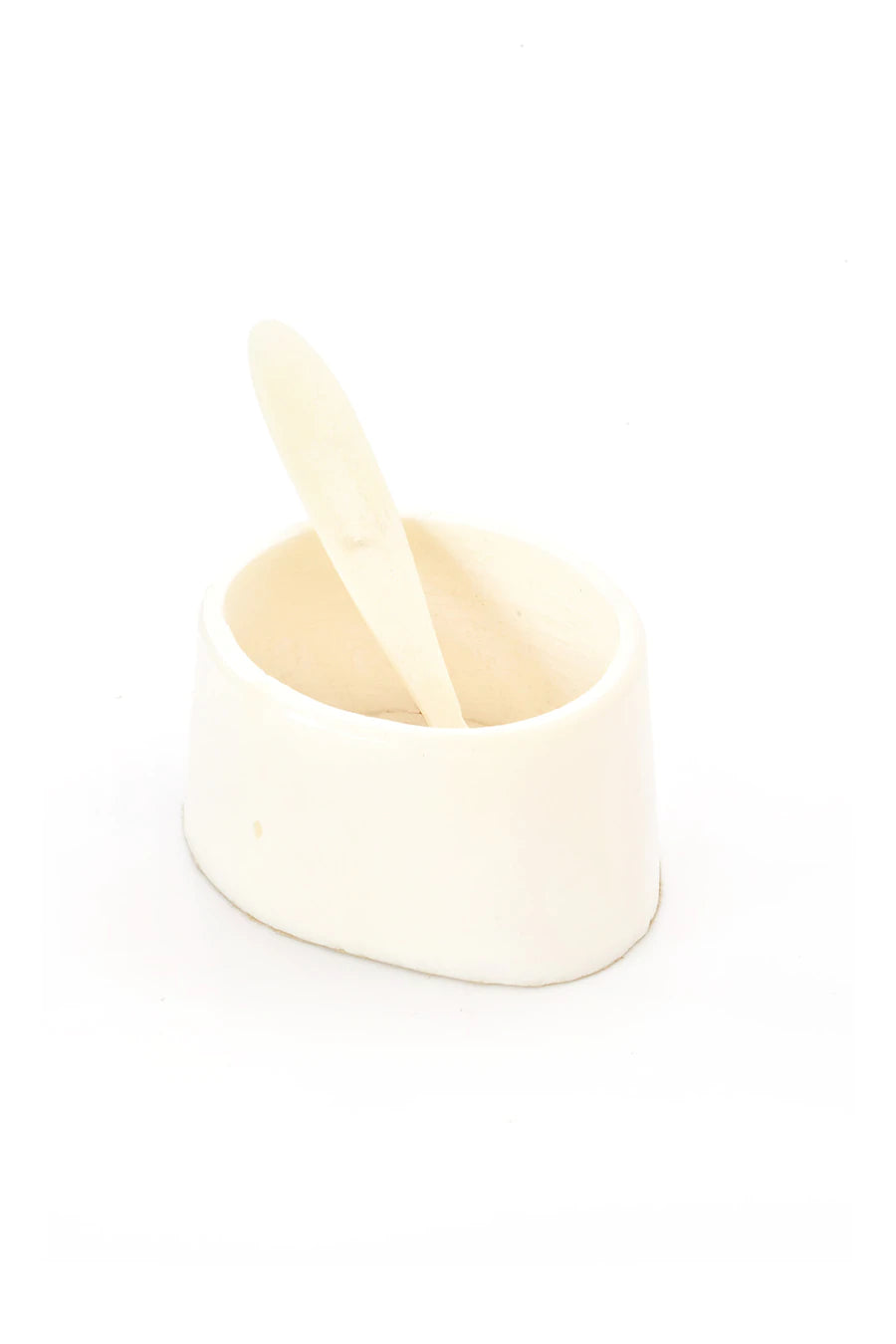 Natural Bone Spice Cup & Spoon Sets