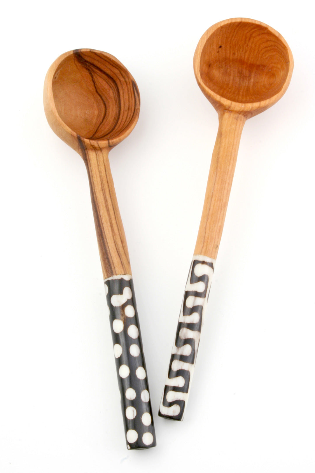 Coffee Stirring Spoons with Assorted Batik Bone Handles Default Title