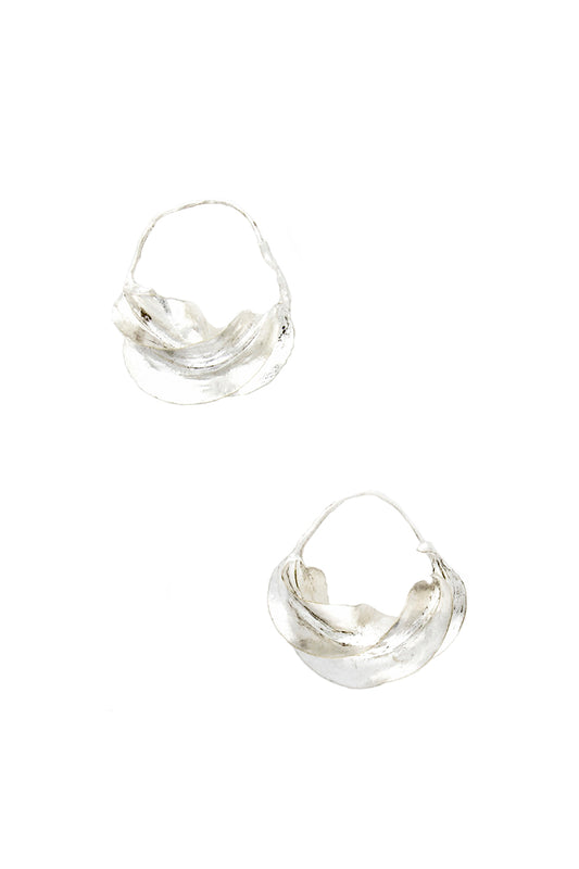 Malian Silver Plated Fulani Earrings