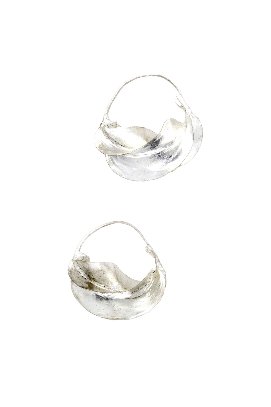 Malian Silver Plated Fulani Earrings