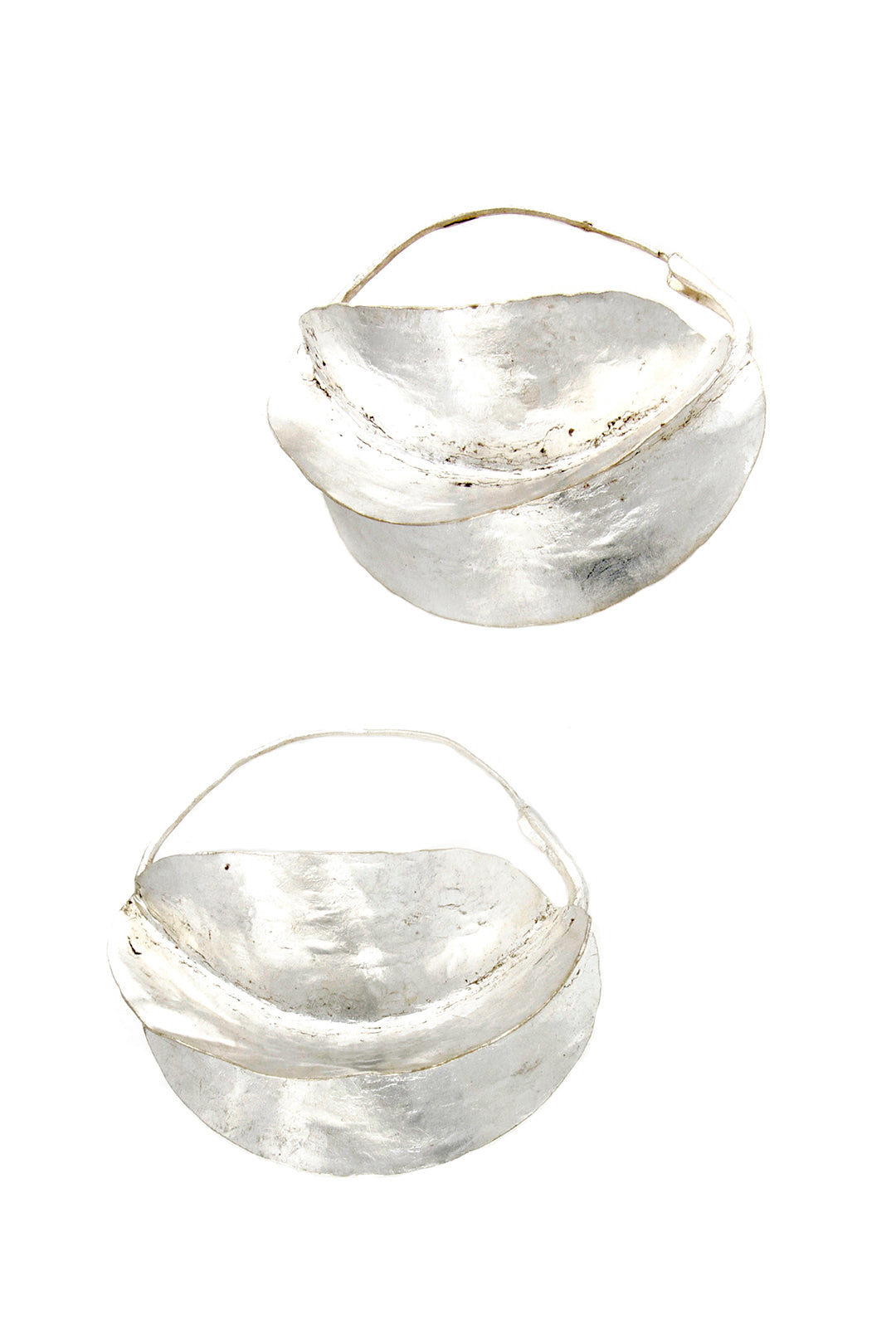 Malian Silver Plated Fulani Earrings