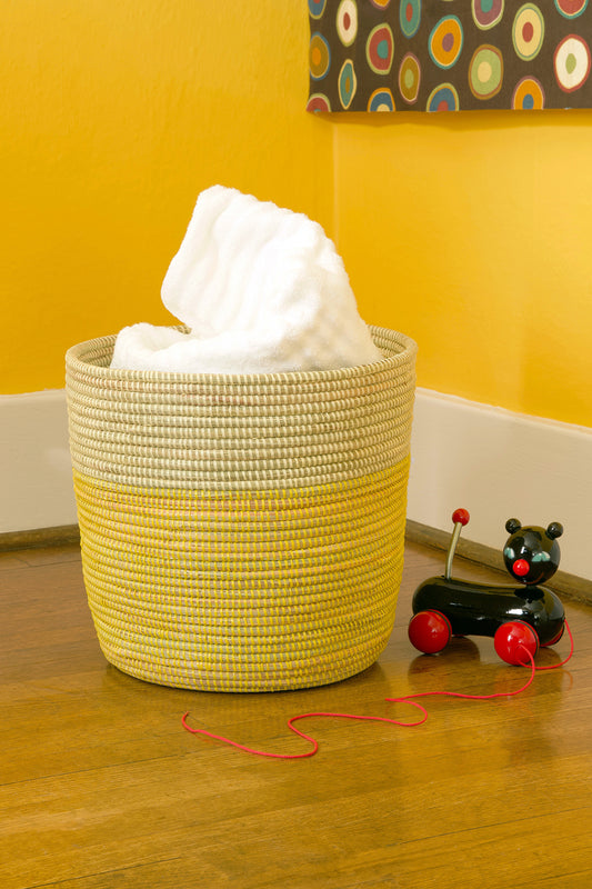 Lemon Drop Bin Basket