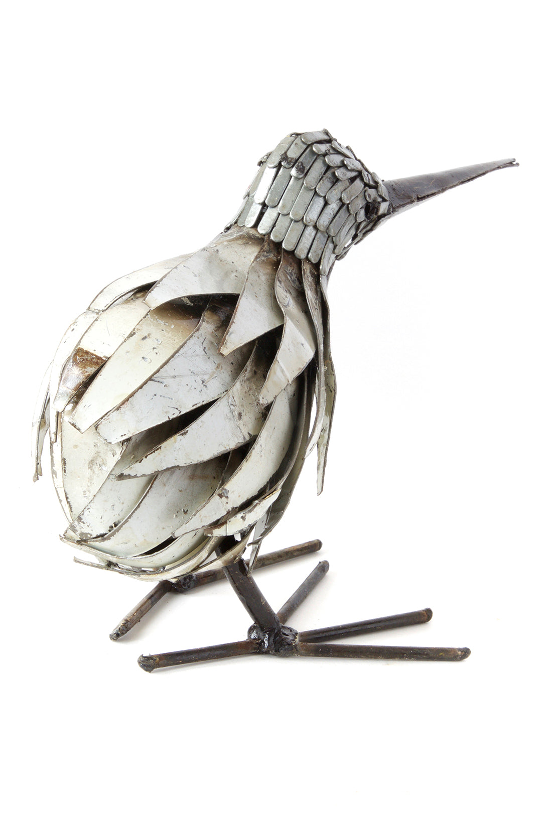 Kiwi Bird Recycled Metal Sculpture Default Title